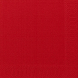 Cocktail-Servietten 3-lagig Rot 24x24cm in der Gruppe Nach Produkt einkaufen / Servietten / Cocktail-Servietten bei Duni GmbH (104061r)