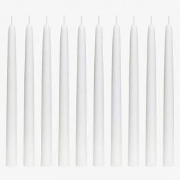 Leuchterkerzen 25cm Wei in der Gruppe Nach Produkt einkaufen / Kerzen & LED / Kronenkerzen & Leuchterkerzen bei Duni GmbH (151069r)