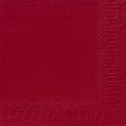 Lunch-Servietten 3-lagig Bordeaux 33x33cm in der Gruppe Nach Produkt einkaufen / Servietten / Lunch-Servietten bei Duni GmbH (154491r)