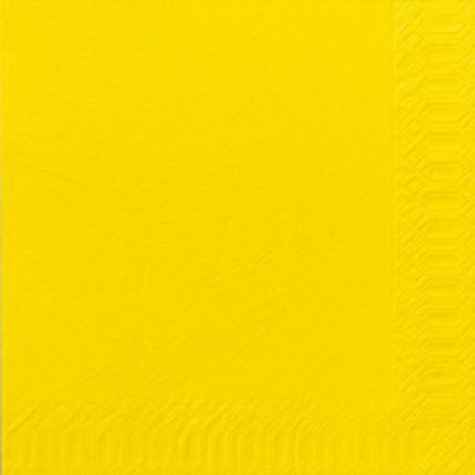 Lunch-Servietten 3-lagig Gelb 33x33cm in der Gruppe Nach Produkt einkaufen / Servietten / Lunch-Servietten bei Duni GmbH (154495r)