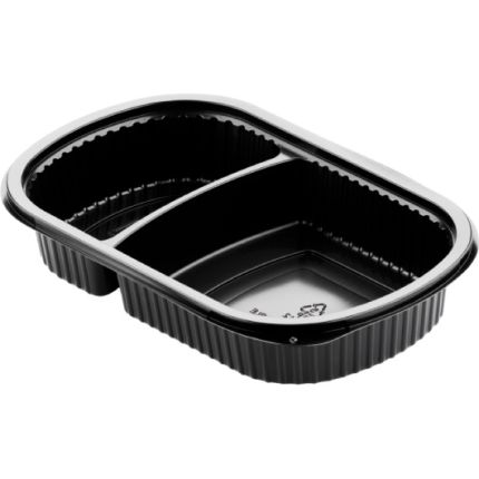 Lunchbox 2-geteilt 500/250ml Menübox in der Gruppe Nach Produkt einkaufen / Sonstiges / Boxen & Lunchboxen bei Duni GmbH (161179)