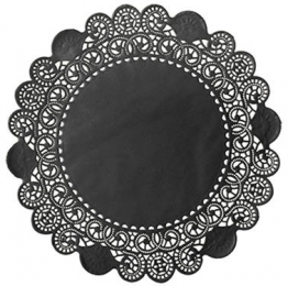 Tortenspitzen 30cm Rund Schwarz in der Gruppe Nach Produkt einkaufen / Sonstiges / Tortenspitzen bei Duni GmbH (161615r)