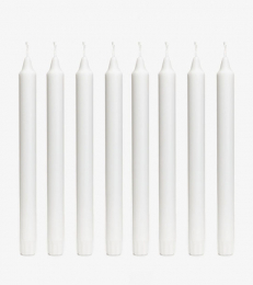 Kronenkerzen 25cm Wei in der Gruppe Nach Produkt einkaufen / Kerzen & LED / Kronenkerzen & Leuchterkerzen bei Duni GmbH (165306r)