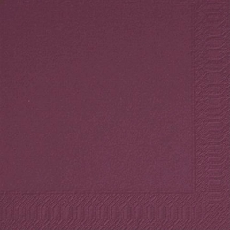 Lunch-Servietten 3-lagig Plum 33x33cm in der Gruppe Nach Produkt einkaufen / Servietten / Lunch-Servietten bei Duni GmbH (165352r)