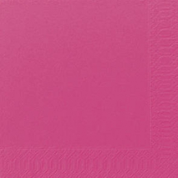 Cocktail-Servietten 3-lagig Fuchsia 24x24cm in der Gruppe Nach Produkt einkaufen / Servietten / Cocktail-Servietten bei Duni GmbH (168408)