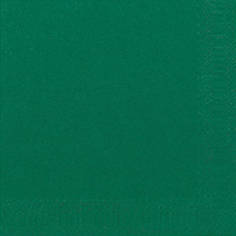 Cocktail-Servietten 3-lagig Dunkelgrn 24x24cm in der Gruppe Nach Produkt einkaufen / Servietten / Cocktail-Servietten bei Duni GmbH (168417)