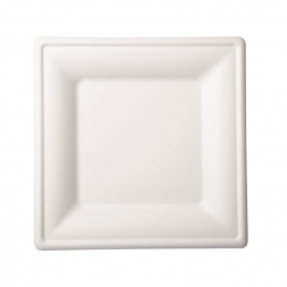Bagasse-Teller 26x26cm Gebleicht Wei in der Gruppe Nach Produkt einkaufen / Teller / Speiseteller bei Duni GmbH (192377)