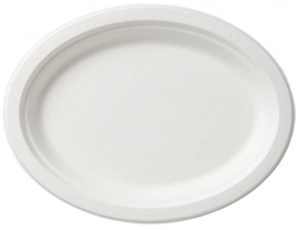Servierteller aus Bagasse 32cm in der Gruppe Nach Produkt einkaufen / Sonstiges / Servierplatten bei Duni GmbH (192379)