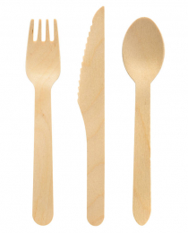 Besteckset Holz in der Gruppe Nach Produkt einkaufen / Besteck / Besteckset bei Duni GmbH (198673)