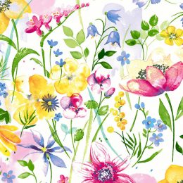 Lunch-Servietten 3-lagig 33x33cm Flowe Meadow - Paper + Design in der Gruppe Nach Produkt einkaufen / Servietten / Paper + Design bei Duni GmbH (200681)
