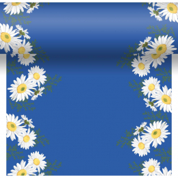 Tte--Tte-Tischlufer Dunicel 0,4x4,8m Daisy Blau in der Gruppe Nach Produkt einkaufen / Tischdecken / Tischlufer bei Duni GmbH (201206)