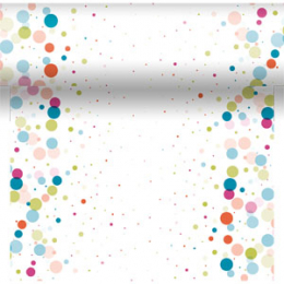 Tte--Tte-Tischlufer Dunicel 0,4x4,8m Festive Bubbles Multi in der Gruppe Nach Produkt einkaufen / Tischdecken / Tischlufer bei Duni GmbH (201429)