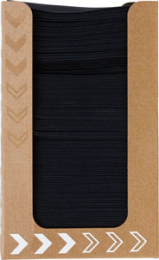 Cocktail-Servietten Bio Dunisoft im Spender 20x20cm Schwarz in der Gruppe Nach Produkt einkaufen / Servietten / Bio Dunisoft bei Duni GmbH (202946)