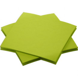 Cocktail-Servietten Bio Dunisoft 20x20cm Kiwi in der Gruppe Nach Produkt einkaufen / Servietten / Bio Dunisoft bei Duni GmbH (202956)