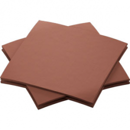 Cocktail-Servietten Bio Dunisoft 20x20cm Chestnut in der Gruppe Nach Produkt einkaufen / Servietten / Cocktail-Servietten bei Duni GmbH (202958)