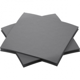 Cocktail-Servietten Bio Dunisoft 20x20cm Granite Grey in der Gruppe Nach Produkt einkaufen / Servietten / Cocktail-Servietten bei Duni GmbH (202961)