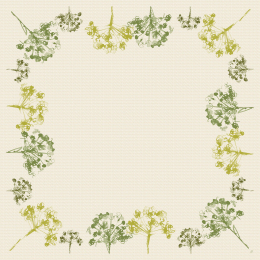 Mitteldecke Dunicel 84x84cm Green Umbles in der Gruppe Nach Produkt einkaufen / Tischdecken / Mitteldecken bei Duni GmbH (206319)