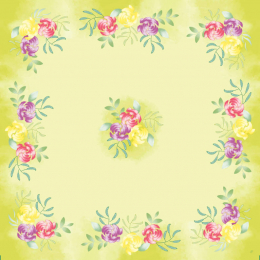 Mitteldecke Dunicel 84x84cm Soft tropics in der Gruppe Nach Produkt einkaufen / Tischdecken / Mitteldecken bei Duni GmbH (206380)