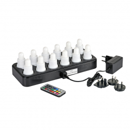 Duni LED-Kerzen Warmwei & Mehrfarbig 12 Stck in der Gruppe Nach Produkt einkaufen / Kerzen & LED / LED-Kerzen bei Duni GmbH (206435)