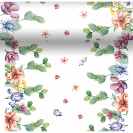 Tte--Tte-Tischlufer Dunicel 0,4x4,8m Breezy Butterflies in der Gruppe Nach Produkt einkaufen / Tischdecken / Tischlufer bei Duni GmbH (206489)