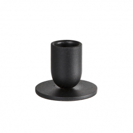 Kerzenhalter Metall 4,3cm Schwarz in der Gruppe Nach Produkt einkaufen / Kerzen & LED / Kerzenhalter bei Duni GmbH (208778)