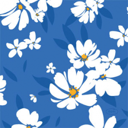 Cocktail-Servietten 3-lagig 24x24cm Sunny Day Blau in der Gruppe Nach Produkt einkaufen / Servietten / Cocktail-Servietten bei Duni GmbH (209119)