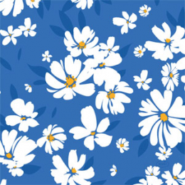Lunch-Servietten 3-lagig 33x33cm Sunny Day Blau in der Gruppe Nach Produkt einkaufen / Servietten / Lunch-Servietten bei Duni GmbH (209120)