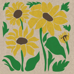 Lunch-Servietten 2-lagig 24x24cm Sunny Bloom - Paper + Design in der Gruppe Nach Produkt einkaufen / Servietten / Paper + Design bei Duni GmbH (209848)